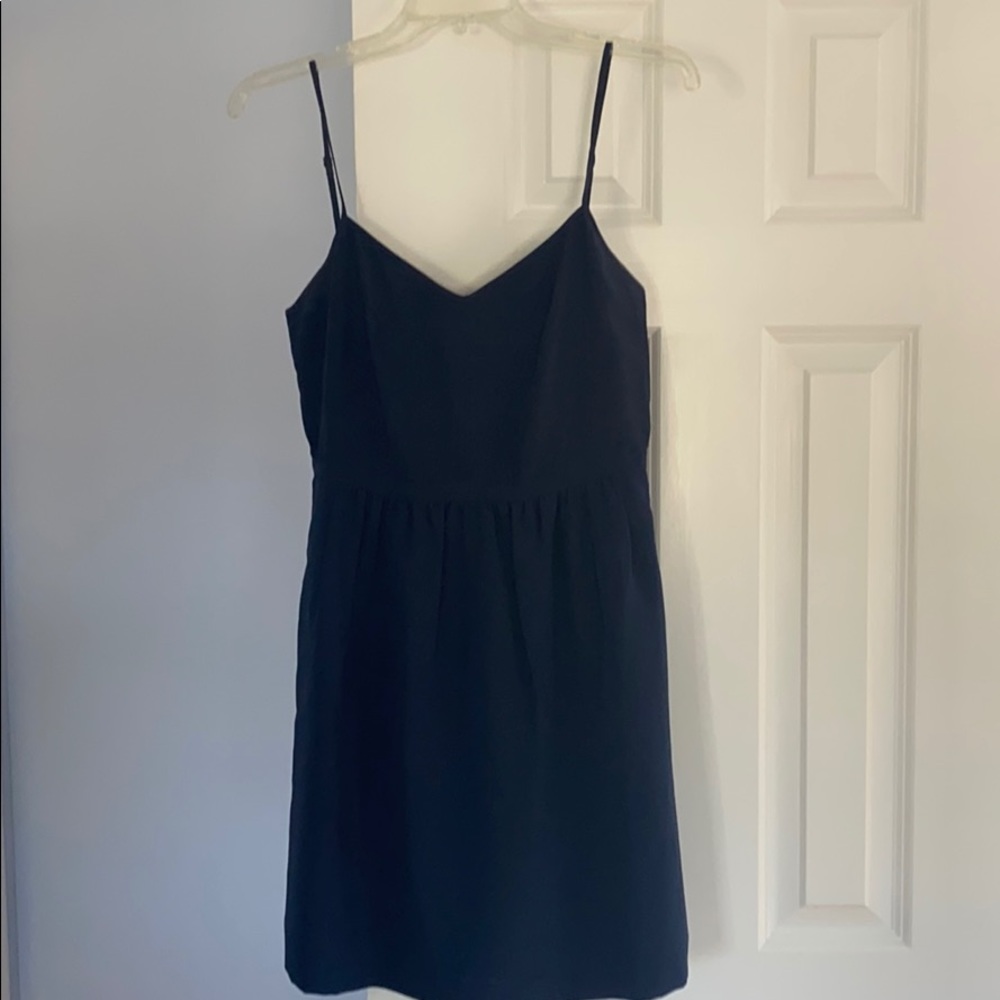 JCrew Navy Silky Camisole dress size 4